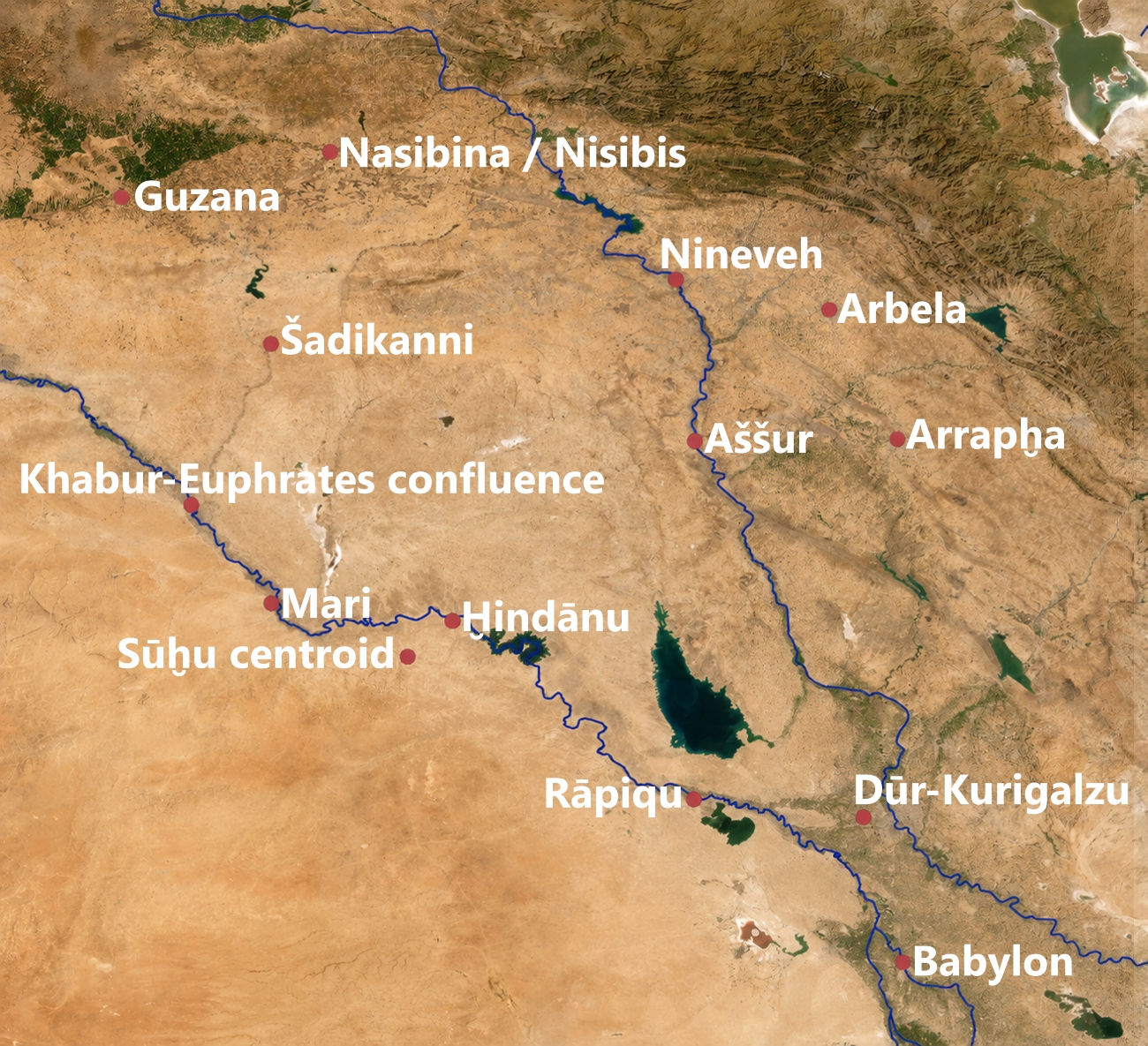 Tukulti ninurta territory map