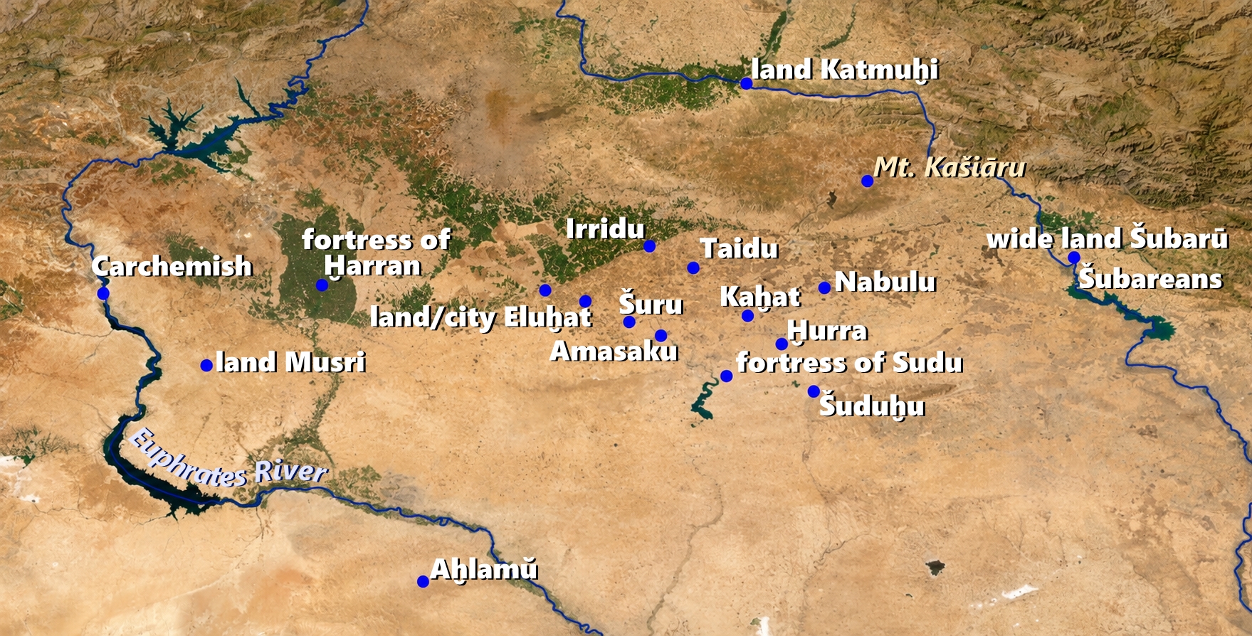 Land Musri unlikely location